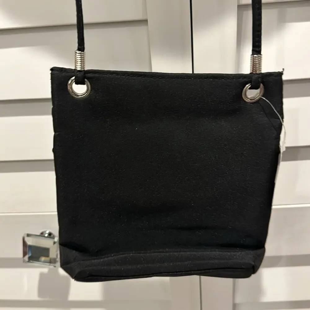 Non branded NWT Combo Shoulder and Crossbody Bag in black. - Picture 5 of 12